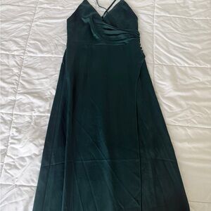 Lulu's Deep Green Maxi Dress